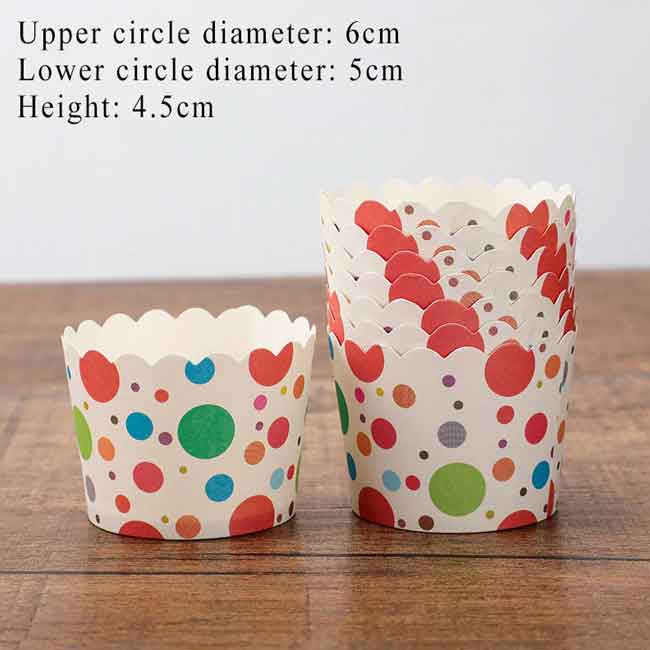 5Pcs Set Cupcake Cases M4