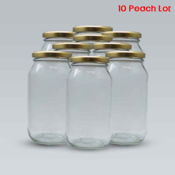 500ml Glass Jar 10pch Lot (কাচের জার)