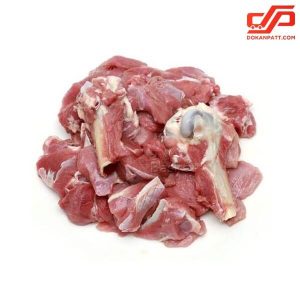 Fresh Goat Meat With Bone Mix 1kg(হাঁড় মিশ্রিত খাঁসির মাংস)