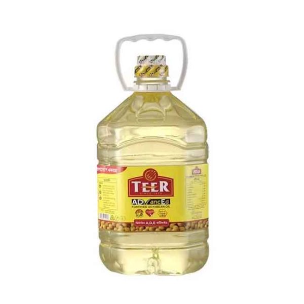 Teer Soyabean Oil 5ltr (তীর সয়াবিন) - Dokanpat