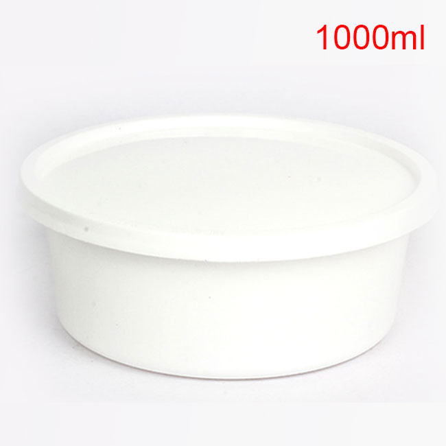 One Time Disposable Plastic Food Grade Box- 1000ml - Dokanpat