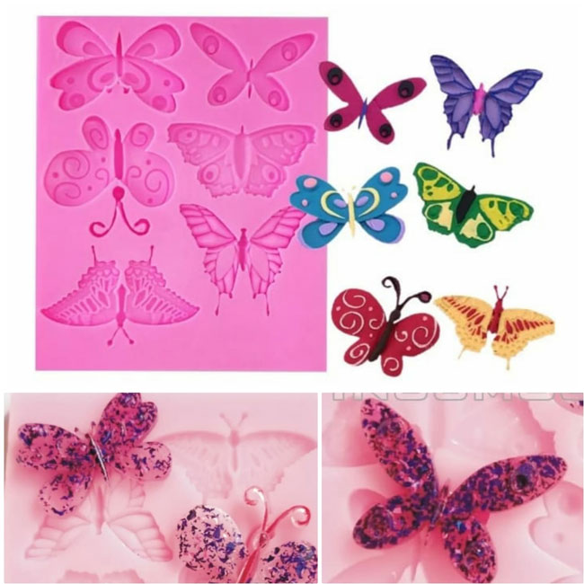 3D Butterfly Silicone Mold