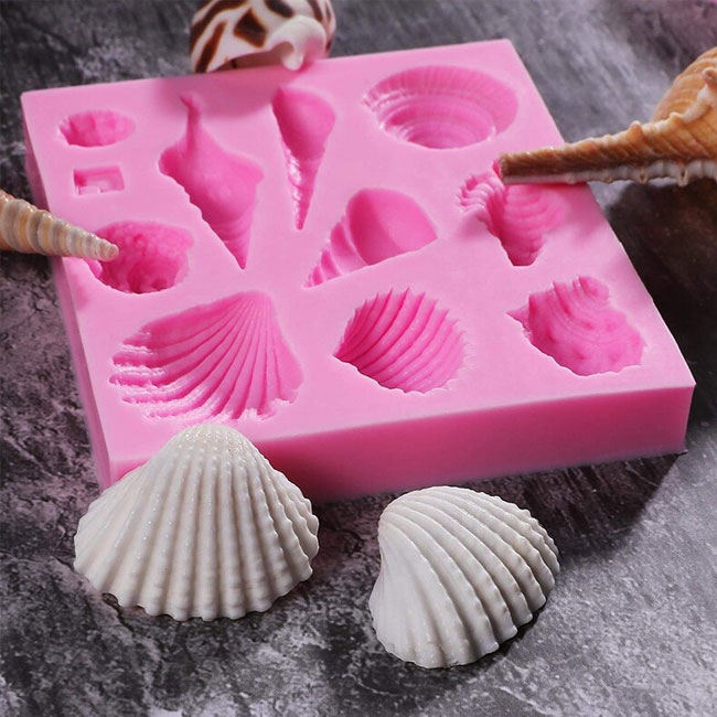 3D Seashell Silicone Mold