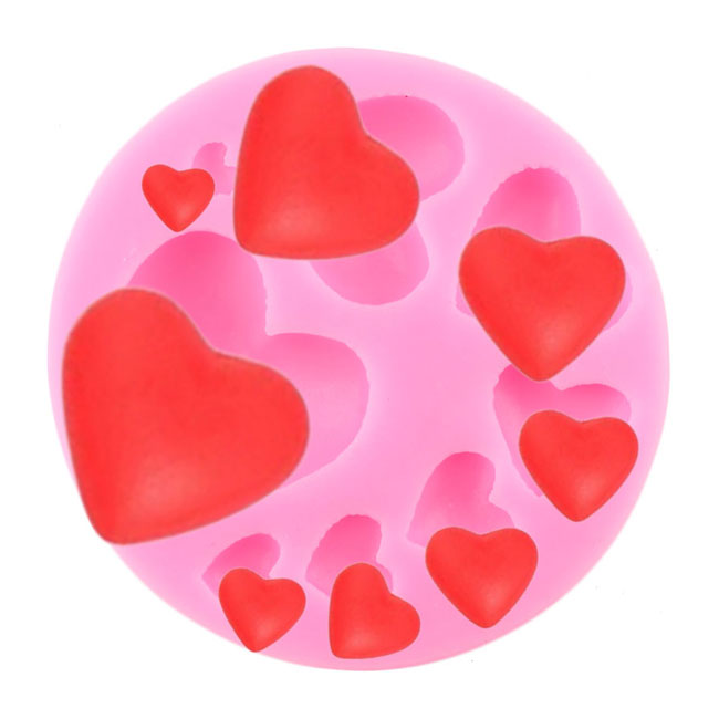 3D Love Shape Silicone Mold