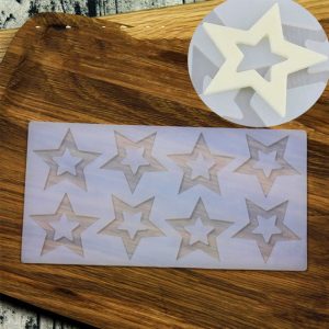 Star Shape Chocolate Topper Mold