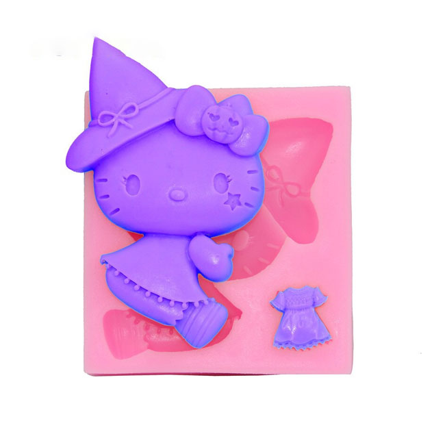 Hello Kitty Silicone Mold