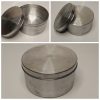 Round Silver Pudding Mold