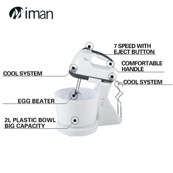 miman food processor electric blender mixer