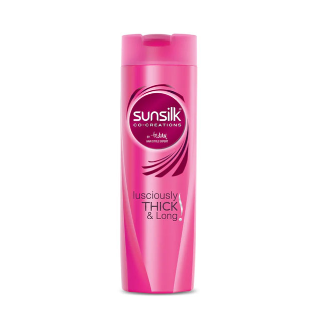 Sunsilk Shampoo Co Creations Black Shine-(5.5mlx12pcs) - Dokanpat
