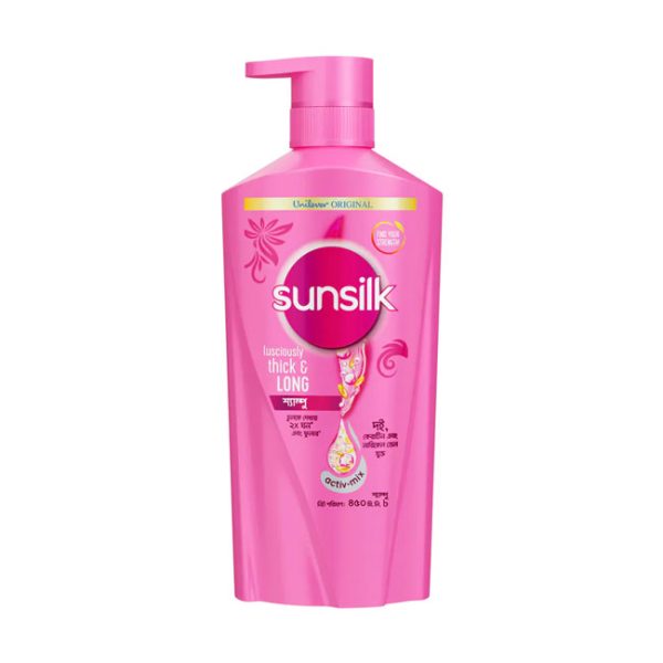Sunsilk Shampoo Co Creations Black Shine-(5.5mlx12pcs) - Dokanpat
