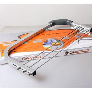 Adjustable Large Size Cake Slicer With 3 Blades